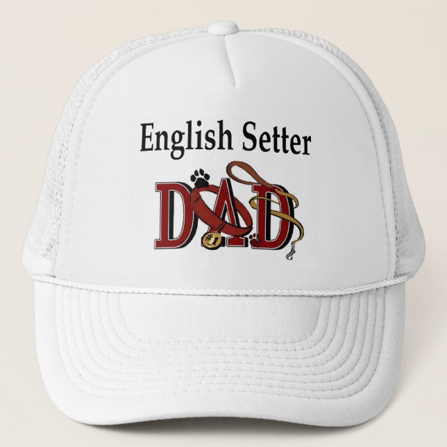 English Setter Dad Hat (Front)