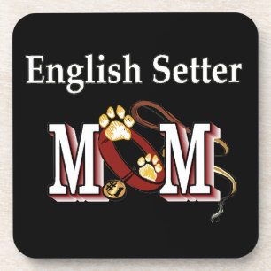 English Setter Mom Gifts Coaster