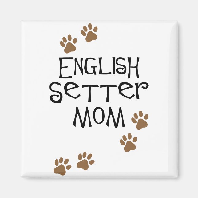 English Setter Mom Magnet (Front)