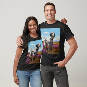 English Setter on the moor T-Shirt