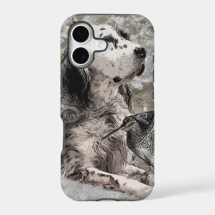 English Setter   Paperweight Photo Block Wood Wall