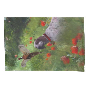 English Setter , Pheasant hunting Pillowcase