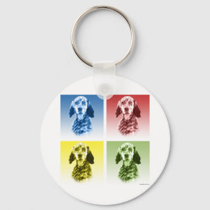 English Setter Pop Keychain