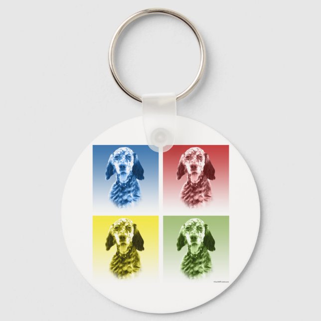 English Setter Pop Keychain (Front)