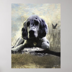 English Setter Poster