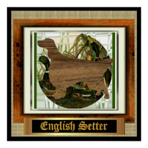 English Setter Sporting Poster