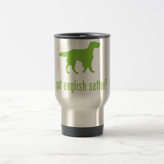English Setter Travel Mug (Center)