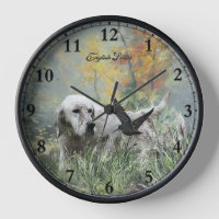 English Setter , woodcock hunting season , Art Clo
