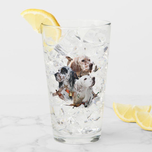 English Setters  Glass (Front Ice)