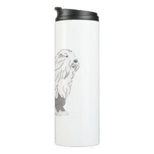 English Sheepdog Thermal Tumbler