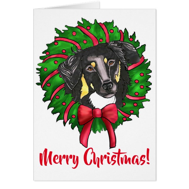 English Shepherd Christmas Card (Front)