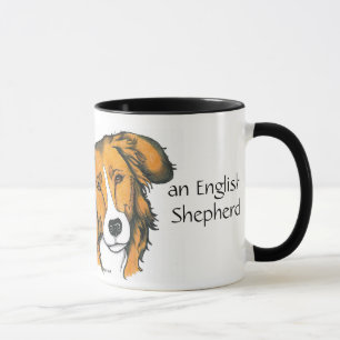 English Shepherd mug - Sable