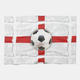 English Soccer Kitchen Towel