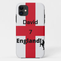 English Soccer Player customizable