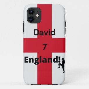 English Soccer Player customizable iPhone 11 Case