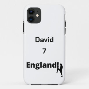 English Soccer Player customizable iPhone 11 Case
