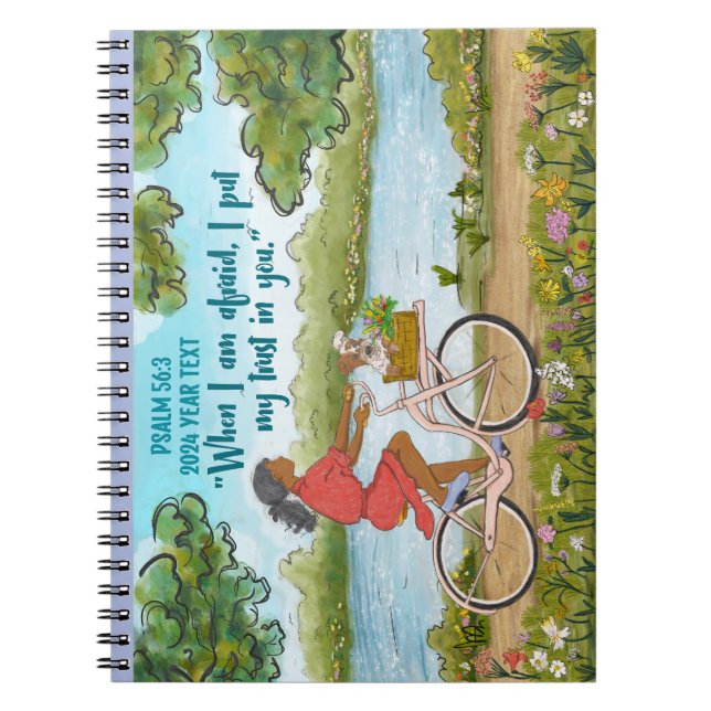 English Spiral Photo Notebook (Front)