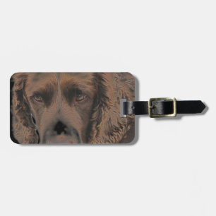 English Springer Dogs Luggage Tag