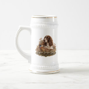 English Springer Spaniel Beer Stein