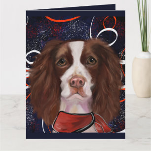 ENGLISH SPRINGER SPANIEL    CARD