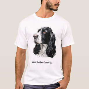 English Springer Spaniel Create Your Own Text T-Shirt