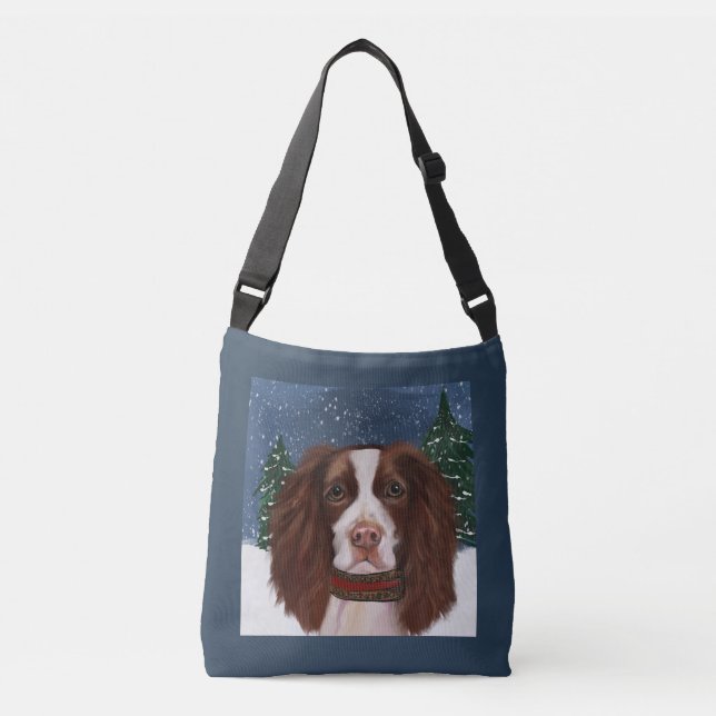 ENGLISH SPRINGER SPANIEL     CROSSBODY BAG (Front)