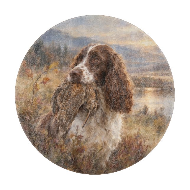 English Springer Spaniel  Cutting Board (Front)