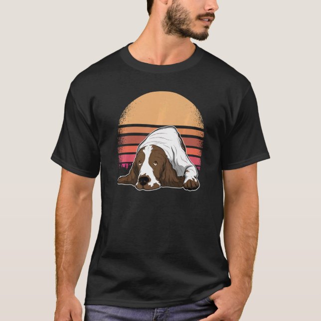 English Springer Spaniel Dog Breed  98 T-Shirt (Front)