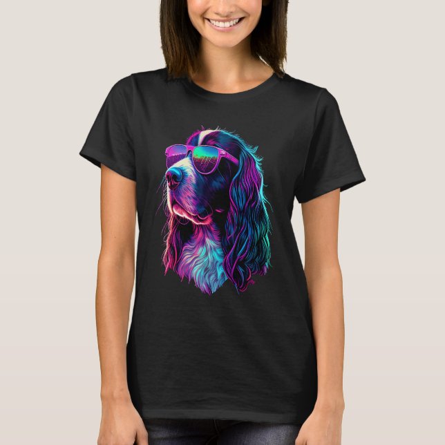 English Springer Spaniel Dogs English Springer Spa T-Shirt (Front)