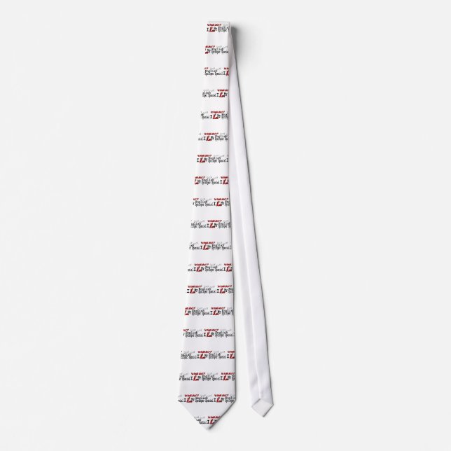 English Springer Spaniel Gifts Tie (Front)