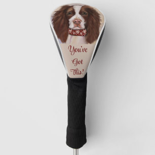 ENGLISH SPRINGER SPANIEL GOLF HEAD COVER
