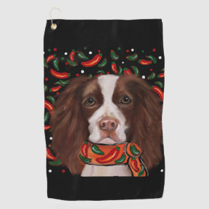 English Springer Spaniel Golf Towel
