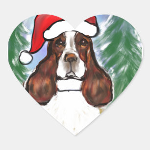 ENGLISH SPRINGER SPANIEL HEART STICKER
