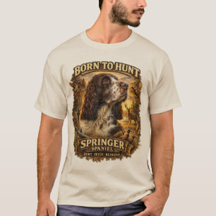 English Springer Spaniel Hunting Dog T-Shirt