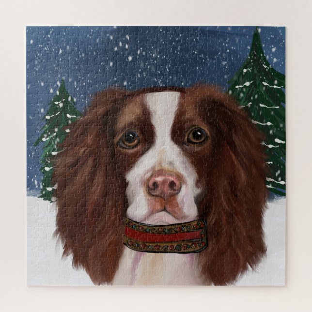 ENGLISH SPRINGER SPANIEL   JIGSAW PUZZLE (Vertical)