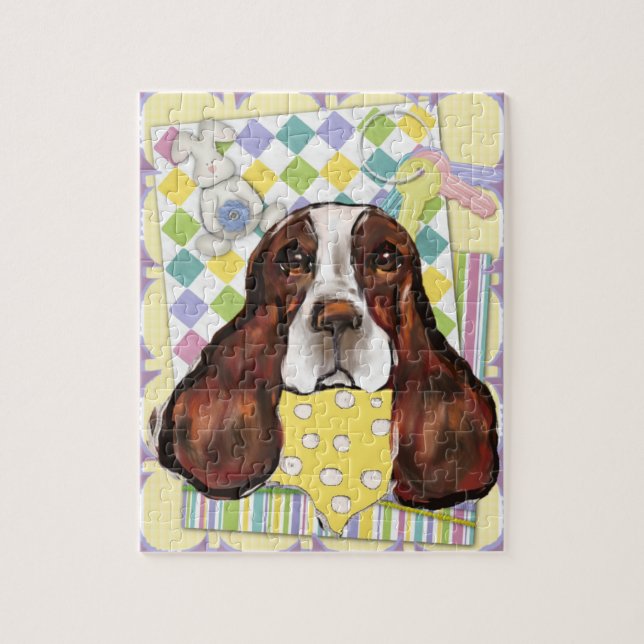 ENGLISH SPRINGER SPANIEL JIGSAW PUZZLE (Vertical)