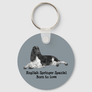 English Springer Spaniel Keychain