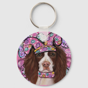English Springer Spaniel Keychain
