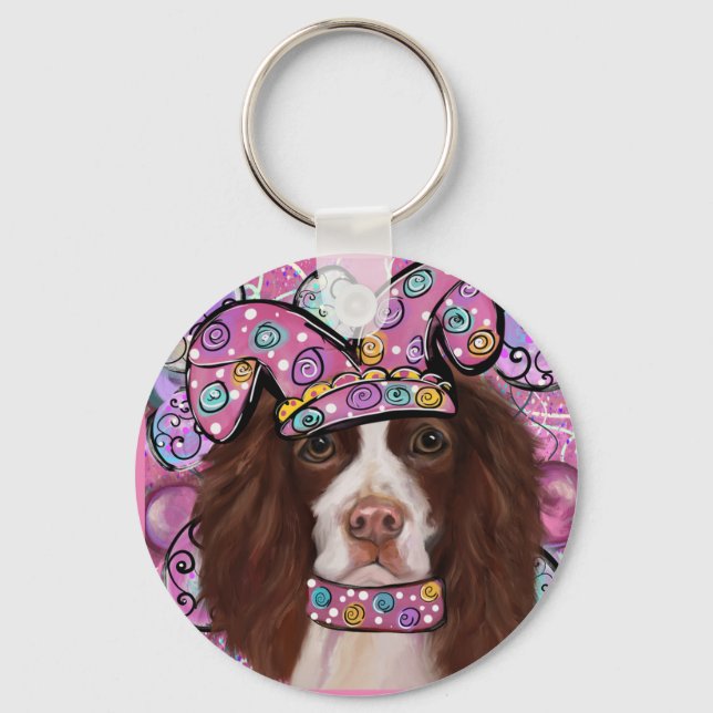 English Springer Spaniel     Keychain (Front)