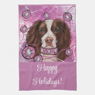 ENGLISH SPRINGER SPANIEL         KITCHEN TOWEL