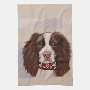 ENGLISH SPRINGER SPANIEL        KITCHEN TOWEL