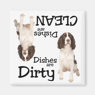 English Springer Spaniel Lovers Dishwasher Magnet