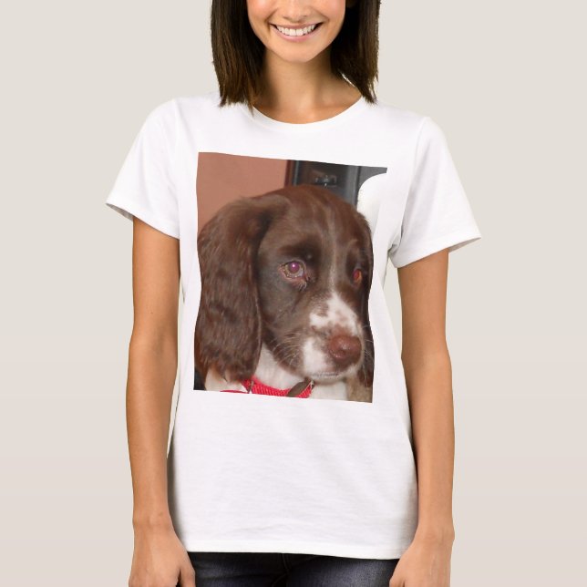 English_Springer_Spaniel lw puppy T-Shirt (Front)