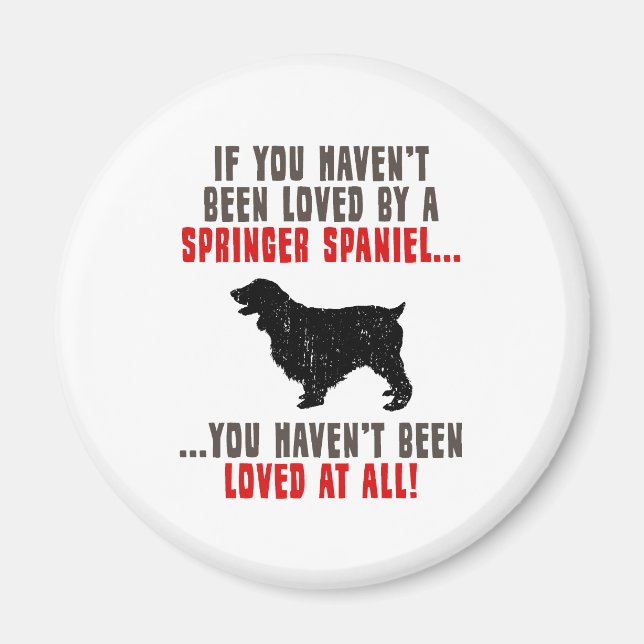English Springer Spaniel Magnet (Front)