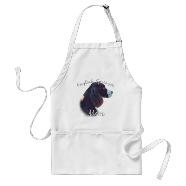 English Springer Spaniel Mom 2 Standard Apron (Front)