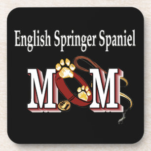 English Springer Spaniel Mom Gifts Coaster