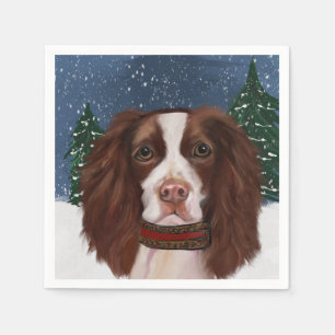 ENGLISH SPRINGER SPANIEL NAPKIN