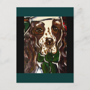 English Springer Spaniel Postcard