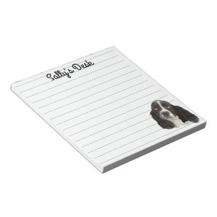 English Springer Spaniel Puppy Notepad