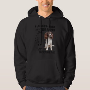 English Springer Spaniel Quote Mom Dad Print, Hunt Hoodie